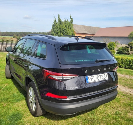 Skoda Kodiaq cena 131999 przebieg: 27000, rok produkcji 2023 z Iłża małe 67